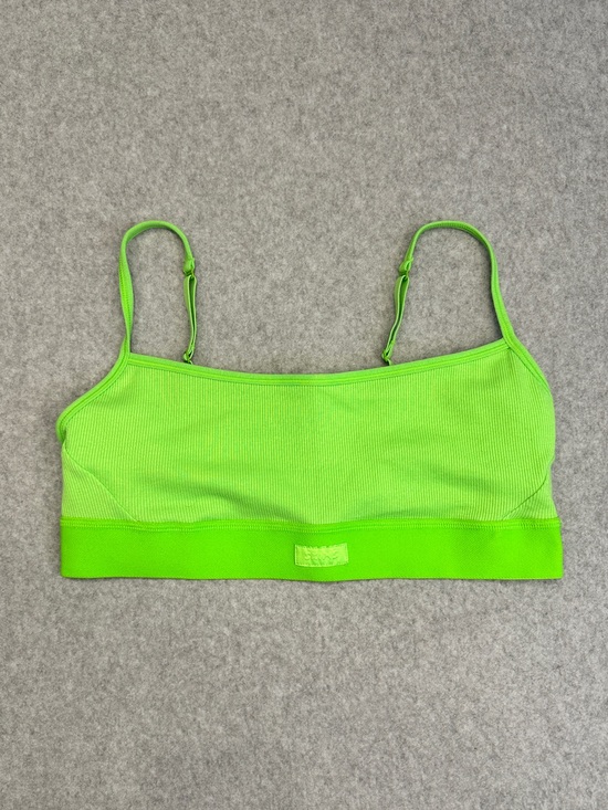 SKIMS Other - SKIMS Neon Green Ribbed Bralette